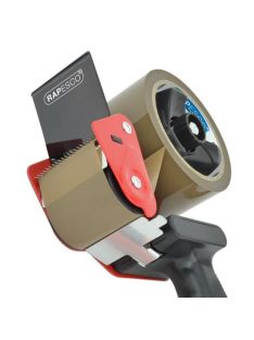   RAPESCO Csomagzáró gép, RAPESCO "Germ-Savvy® 960", 5 db barna csomagolószalaggal, 1 db késsel