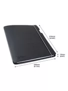 RAPESCO Konferencia mappa, A4, antibakteriális, PP, RAPESCO, fekete