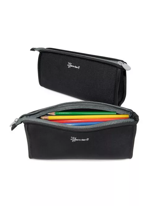 RAPESCO Tolltartó, cipzáras, antibakteriális, RAPESCO, fekete