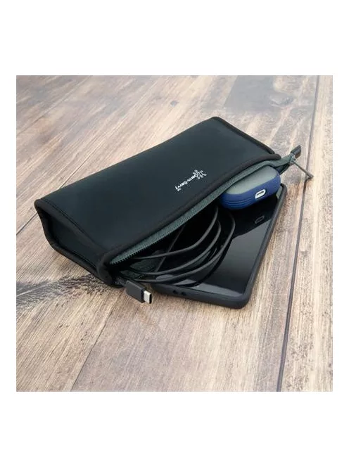 RAPESCO Tolltartó, cipzáras, antibakteriális, RAPESCO, fekete