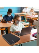 RAPESCO Notebook tok, 13,3", antibakteriális, RAPESCO, fekete