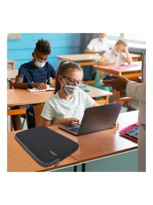 RAPESCO Notebook tok, 13,3", antibakteriális, RAPESCO, fekete