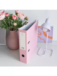 Iratrendező A4, 7,5cm, Bluering® rózsaszín