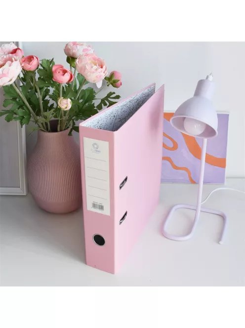 Iratrendező A4, 7,5cm, Bluering® rózsaszín