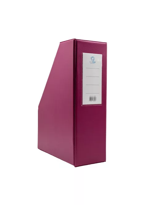 Iratpapucs 9cm, PVC lapraszerelt Bluering®, bordó