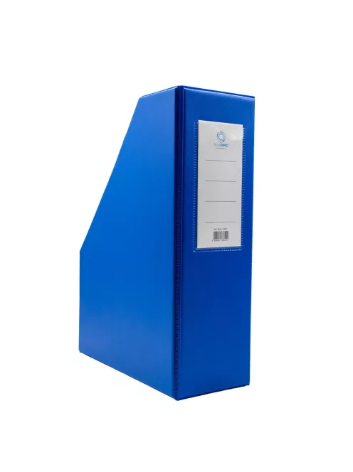 Iratpapucs 9cm, PVC lapraszerelt Bluering®, kék