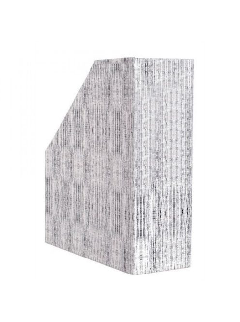 Iratpapucs 9cm, karton, Bluering® textil szürke