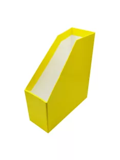 Iratpapucs 9cm, karton, lakkozott Bluering® sárga