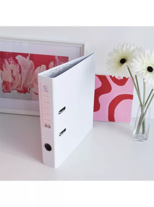 Iratrendező A4, 5cm,lapraszerelt, Bluering® Smart fehér