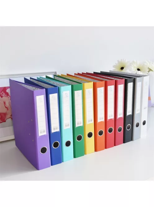 Iratrendező A4, 5cm,lapraszerelt, Bluering® Smart kék