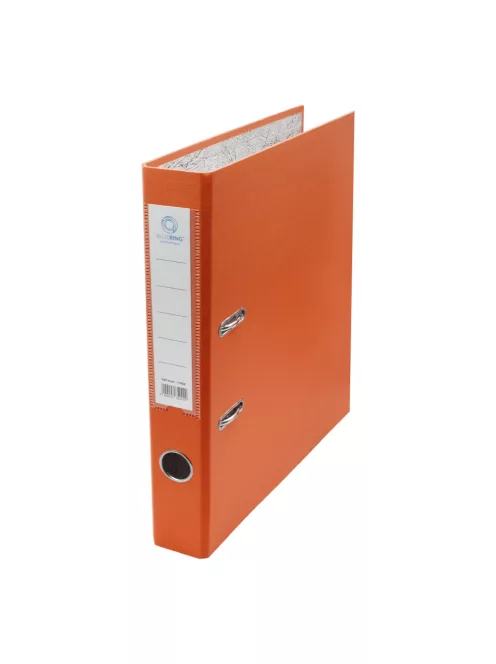 Iratrendező A4, 5cm,lapraszerelt, Bluering® Smart narancs
