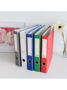 Iratrendező A4, 5cm,lapraszerelt, Bluering® Smart zöld