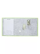 Iratrendező A4, 7,5cm,lapraszerelt, Bluering® Smart almazöld