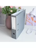 Iratrendező A4, 7,5cm,lapraszerelt, Bluering® Smart szürke