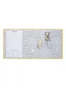 Iratrendező A4, 7,5cm,lapraszerelt, Bluering® Smart sárga