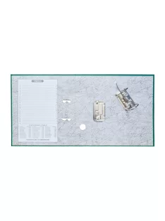 Iratrendező A4, 7,5cm,lapraszerelt, Bluering® Smart zöld