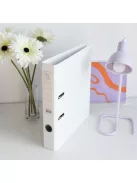 Iratrendező A4, 5cm, két oldalt PP borítás, Bluering® Premium fehér