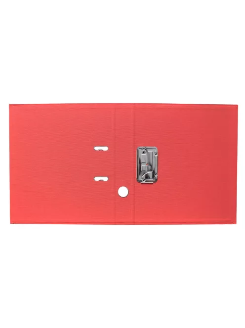 Iratrendező A4, 5cm, két oldalt PP borítás,lapraszerelt, Bluering® Premium piros