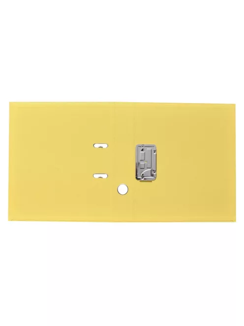 Iratrendező A4, 5cm, két oldalt PP borítás,lapraszerelt, Bluering® Premium sárga