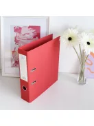 Iratrendező A4, 7,5cm, két oldalt PP borítás, Bluering® Premium piros