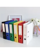 Iratrendező A4, 7,5cm, két oldalt PP borítás, Bluering® Premium piros