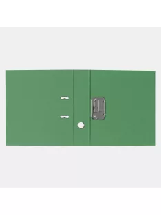   Iratrendező A4, 7,5cm, két oldalt PP borítás,lapraszerelt, Bluering® Premium zöld