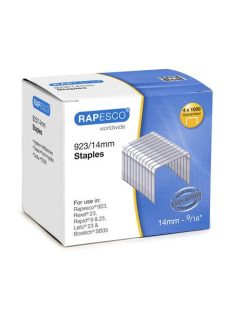 RAPESCO Tűzőkapocs, 923/14, horganyzott, RAPESCO