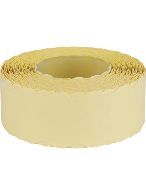 Árazószalag, 22x12 mm, citrom