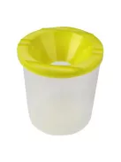 COOL BY VICTORIA Ecsettál, műanyag, fedéllel, COOL BY VICTORIA, vegyes színek