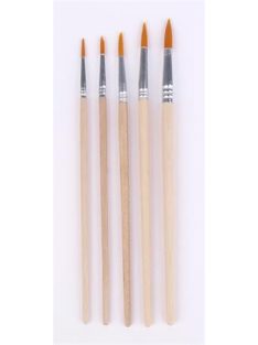   COOL BY VICTORIA Ecsetkészlet, no. 2-4-6-8-10, fa, COOL BY VICTORIA, natúr fanyelű