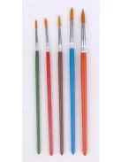 COOL BY VICTORIA Ecsetkészlet, no. 2-4-6-8-10, fa, COOL BY VICTORIA, festett nyelű