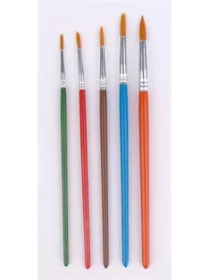   COOL BY VICTORIA Ecsetkészlet, no. 2-4-6-8-10, fa, COOL BY VICTORIA, festett nyelű