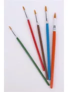 COOL BY VICTORIA Ecsetkészlet, no. 2-4-6-8-10, fa, COOL BY VICTORIA, festett nyelű