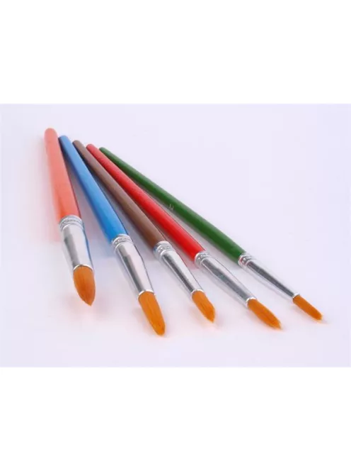 COOL BY VICTORIA Ecsetkészlet, no. 2-4-6-8-10, fa, COOL BY VICTORIA, festett nyelű