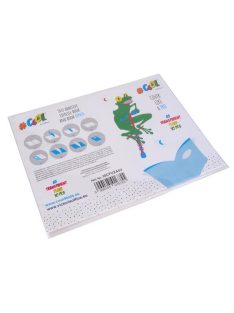   COOL BY VICTORIA Öntapadó füzet- és könyvborító, A5, COOL BY VICTORIA, víztiszta