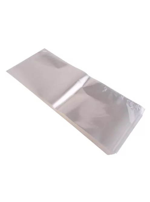 Celofán tasak, BOPP, 180x450 mm, átlátszó