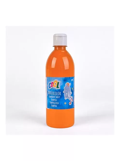 COOL BY VICTORIA Tempera, COOL BY VICTORIA, 500 ml, narancs