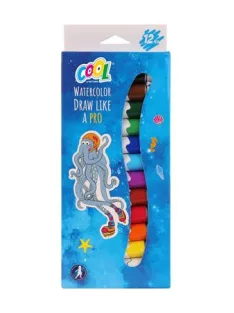   COOL BY VICTORIA Tempera készlet, 12 darabos, COOL BY VICTORIA