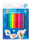 COOL BY VICTORIA Filctoll készlet, 2 mm, COOL BY VICTORIA, 12 különböző szín