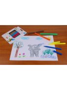 COOL BY VICTORIA Filctoll készlet, 2 mm, COOL BY VICTORIA, 12 különböző szín