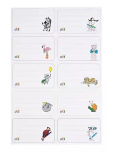 COOL BY VICTORIA Füzetcímke, 40 db, COOL BY VICTORIA