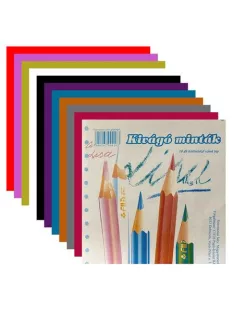 Kivágó minták, 14x14 cm, 10 lap