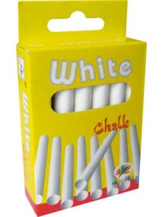 Táblakréta, kerek, fehér