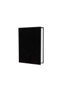 Oklevéltartó, A4, exkluzív, plüss, fekete