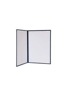 Oklevéltartó, A4, exkluzív, plüss, kék