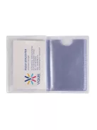 Igazolványtartó, álló, 10 betét lappal, mintás PVC, "Bővített személyi", fiú