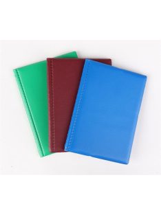   Igazolványtartó, álló, 10 betét lappal, PVC, "Bővített személyi", női