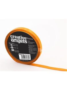 Szatén szalag, 12 mm x 32 m, arany