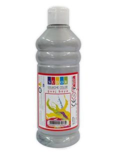 SUDOR Tempera, 500 ml, Südor, metál ezüst