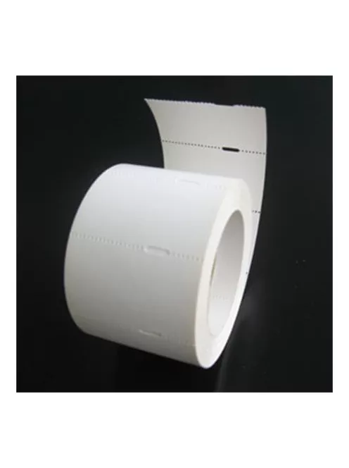 Polccímke, thermo, 30×50 mm, nem öntapadó, 700 db/tekercs, fehér